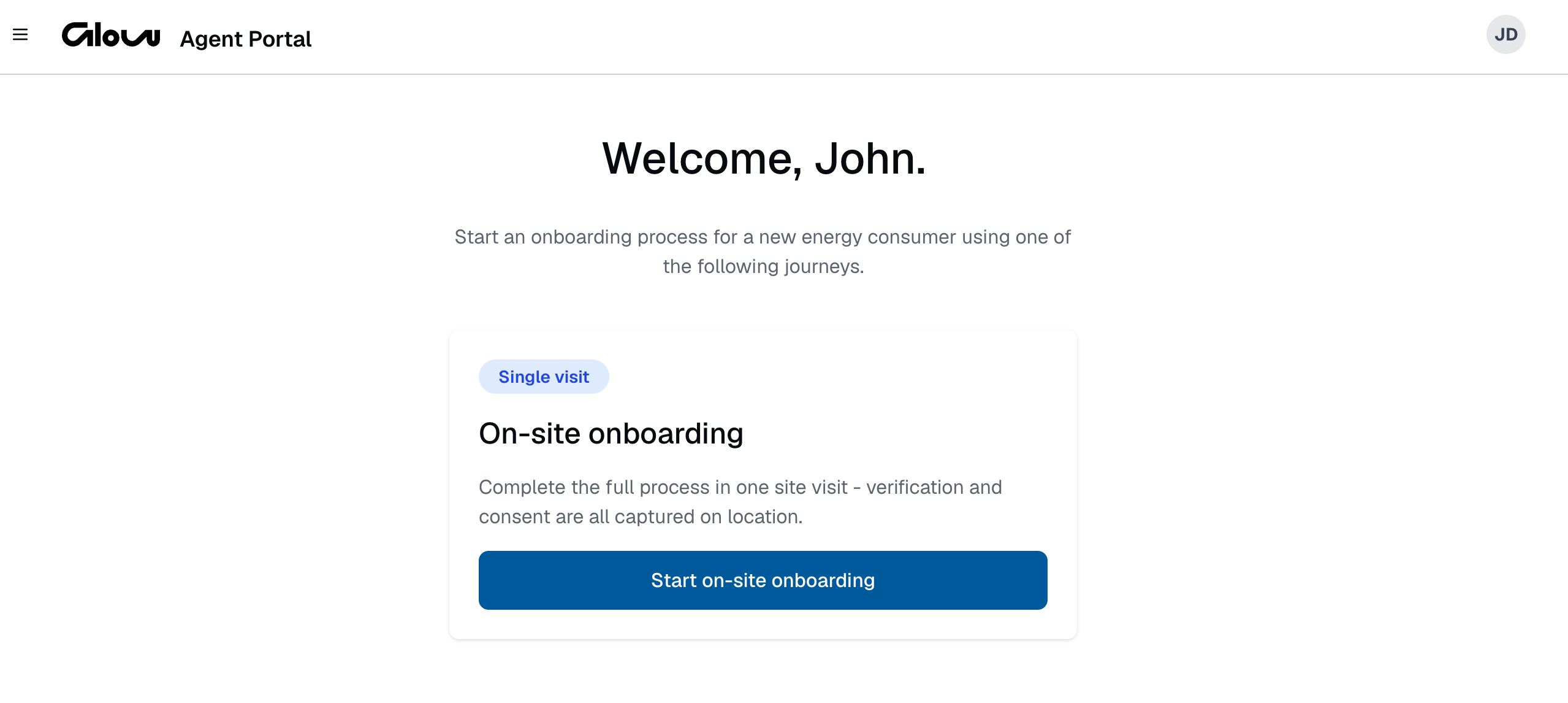 Introducing the Glow Agent Portal: A new approach to user onboarding